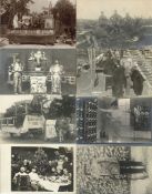 Fotographie SCHNAPPSCHÜSSE Sammlung mit circa 150 Fotokarten u.a. BADEMODEN, EROTIK, BERUFE,