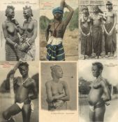 Erotik Afrikanische Frauen Lot mit 110 AK
