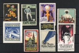 Vignetten Partie von circa 350 St. I-II