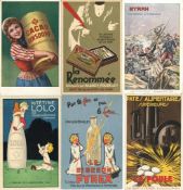 Werbung Lot mit 110 AK meist Frankreich