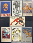 Kunstgeschichte DRESDEN circa 30 Künstlerfestkarten, tolle Sammlung die mit viel Liebe über
