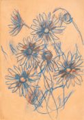 Christian Rohlfs (Niendorf/Holstein 1849 - Hagen/Westfalen 1938). Große Margeriten-Blüten.