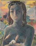 Oskar Gawell (Chawlodno 1888 - Wien 1955). Halbakt.
