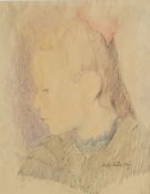 Harry Reuss-Löwenstein (Fulda 1880 - Hamburg 1966). Portrait eines Mädchens.