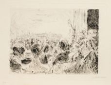 Max Liebermann (Berlin 1847 - Berlin 1935). Das Konzert.