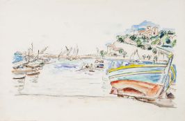Ivo Hauptmann (Erkner 1886 - Hamburg 1973). Am Luganer See.
