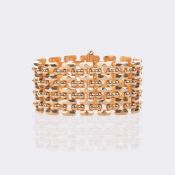 Breites Vintage Roségold Armband.