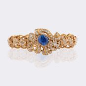 Carl Siewers St. Petersburger Werkstatt ab 1849. Antikes St. Petersburger Diamant Armband mit natürl