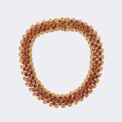 Juwelier Wilm. Vivid Citrin Vintage Collier.