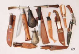 Konvolut Jagdmesser u.a.