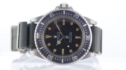 Rare Rolex Submariner 'Milsub' Royal Navy Military Diver Reference 5513 Circa 1971