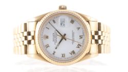 Rolex Datejust 36 18ct yellow gold Ref 16018 Circa 1987