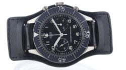 Rare Heuer Bundeswehr Sternzeit Reguliert Ref 1551 SGSZ Circa 1960's