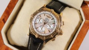 Breitling Crosswind Special 18ct yellow gold Ref K44355 with Box and Papers 2000