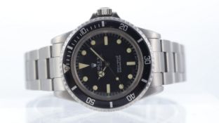 Vintage Rolex Submariner Ref 5513 Metres First Zinc Sulphide Dial Circa 1967
