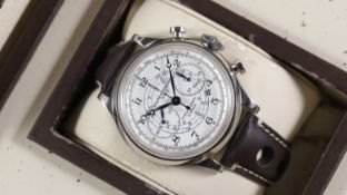 Baume & Mercier Capeland Flyback Chronograph Ref M0A10006 with Box and Papers 2011