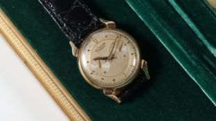 A Fine & Rare Vintage Le Coultre Futurematic with Box Circa 1950's