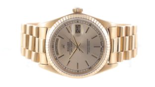 Rolex Day-Date 18ct yellow gold Ref 18038 Circa 1979