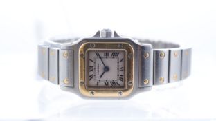 Cartier Santos Galbee Ref 1567 with Box and Papers 1997
