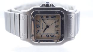Cartier Santos Galbee Quartz