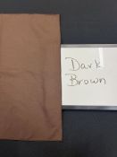 54" X 54" DARK BROWN