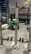 Tent Jack on Wheels