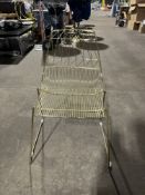 Gold Metal Chair