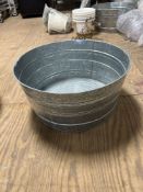 Large Galvanized Tubs