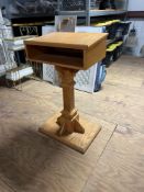Custom Wooden Lecturn
