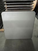3' x 3' Card Table, Plastic