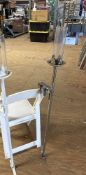 Nickel Aisle Candelabra