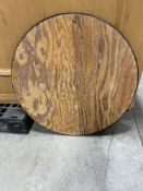 30" Cocktail Table, Red