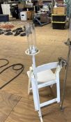 White Aisle Candelabra