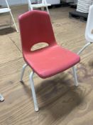 Kids Chair, Red