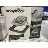 TRADE LOT 5 X BRAND NEW Babymoov 2-in-1 Baby Walker, Zinc RRP £145 EACH. Colour:Zinc Product