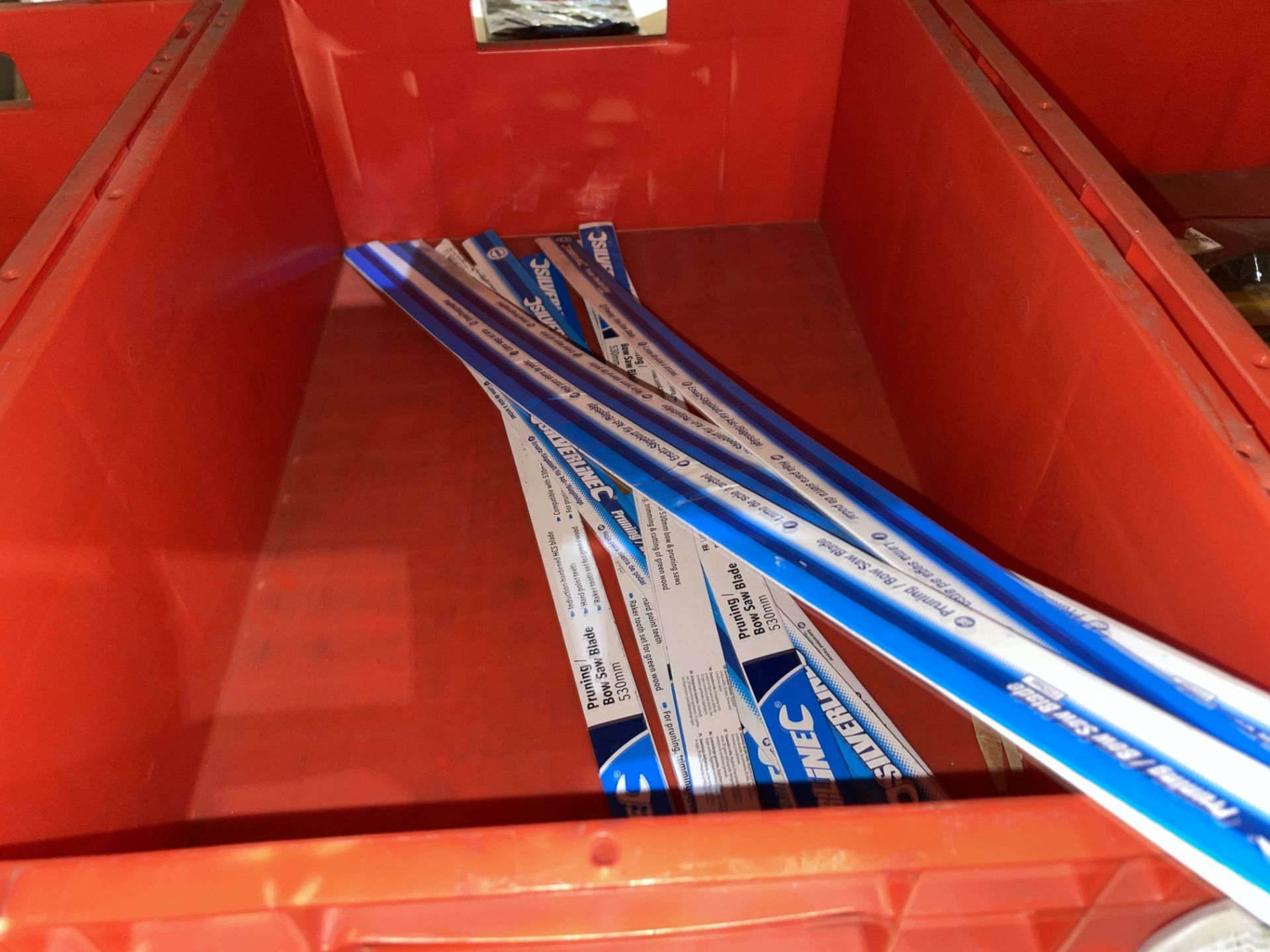 12 X BRAND ENW SILVERLINE 750MM BOWSAW BLADES (LOC: 6.8-BB107)