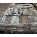 PALLET TO CONTAIN 14 X BRAND NEW NATURAL ROUND MIX BROWN DECORATIVE STONE, 14/20MM, 22.5KG PER