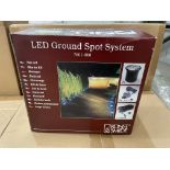 4 X BRAND NEW Konstsmide Effect 7601-000EE LED Ground Spot Starter Kit [Energy Class G] RRP 380