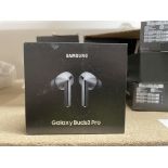 NEW Samsung Galaxy Buds3 Pro True Wireless Earbuds - Silver RRP £219. Galaxy Buds3 Pro's ergonomic