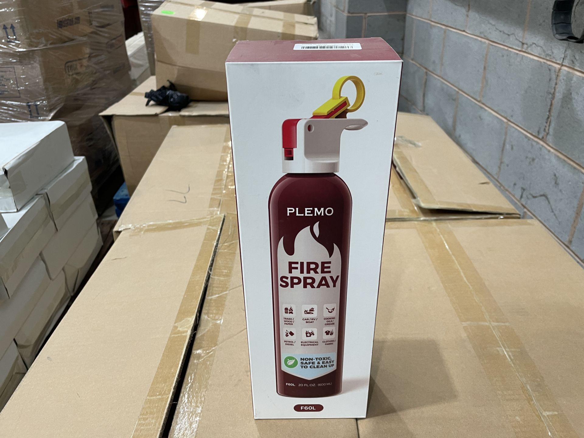 15 x New & Boxed PLEMO Home Fire Extinguisher All-in-1, Car extinguisher for Kitchen, Caravan,