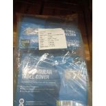 2X GARDMAN RECTANGULAR TABLE COVER WITH WATER PROOF PROTECTION FOR ALL SEASONS , EACH PACK HAS 2
