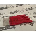 TRADE LOT 720 X BRAND NEW PAIRS OF PORTWEST RED KNITWRIST A400 PROFESSIONAL WORK GLOVES SIZE XL (