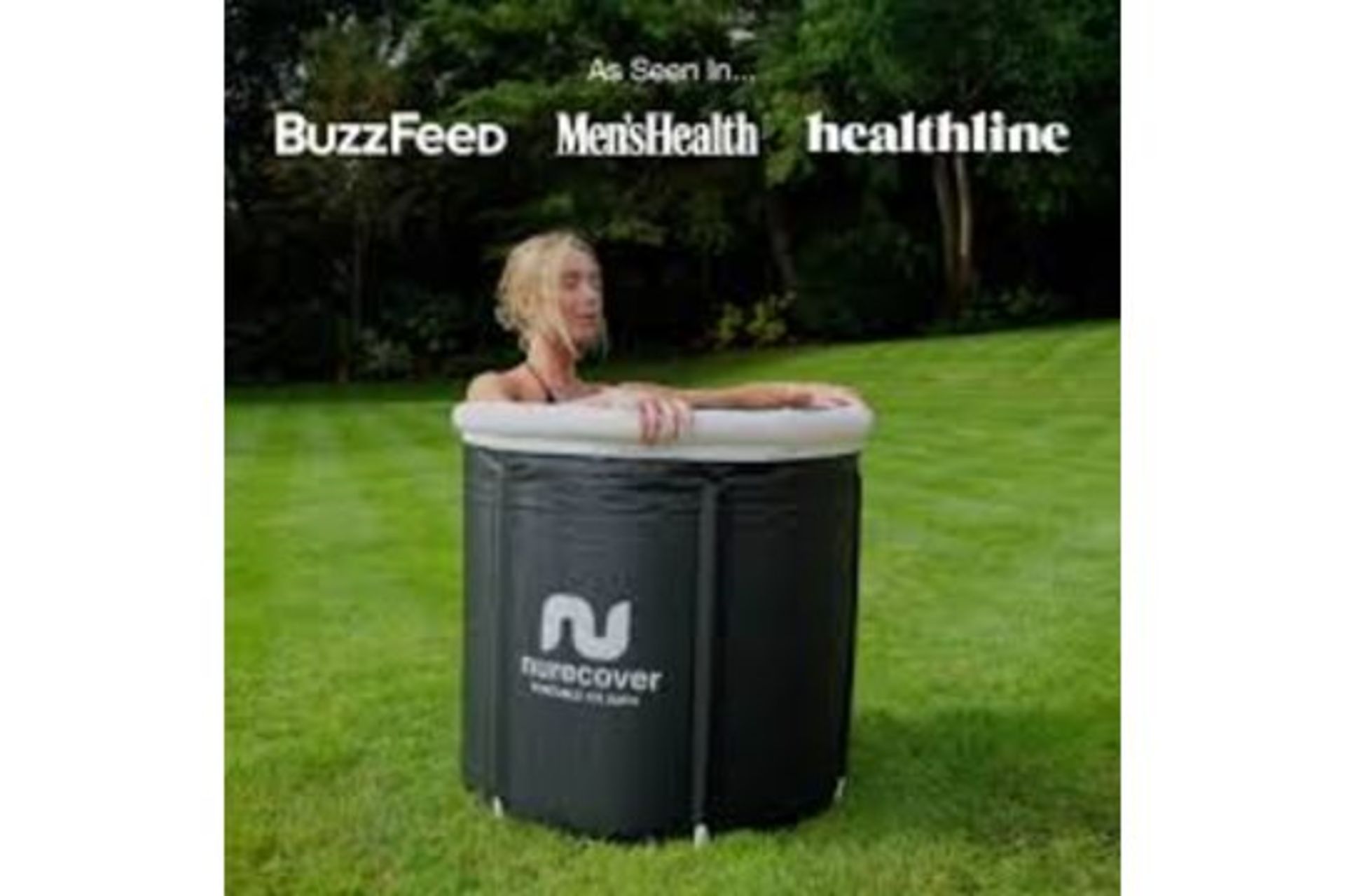 2 X BRAND NEW PREMIUM NURECOVER LUXURY ICE BATHS (LOC: 43.19-AA3629)