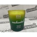 12 X BRAND NEW PECKSNIFFS ENGLAND 198.4G LUXURY AROMA AND BLISS ENCHANTED SAFFRON AND PATCHOULLI