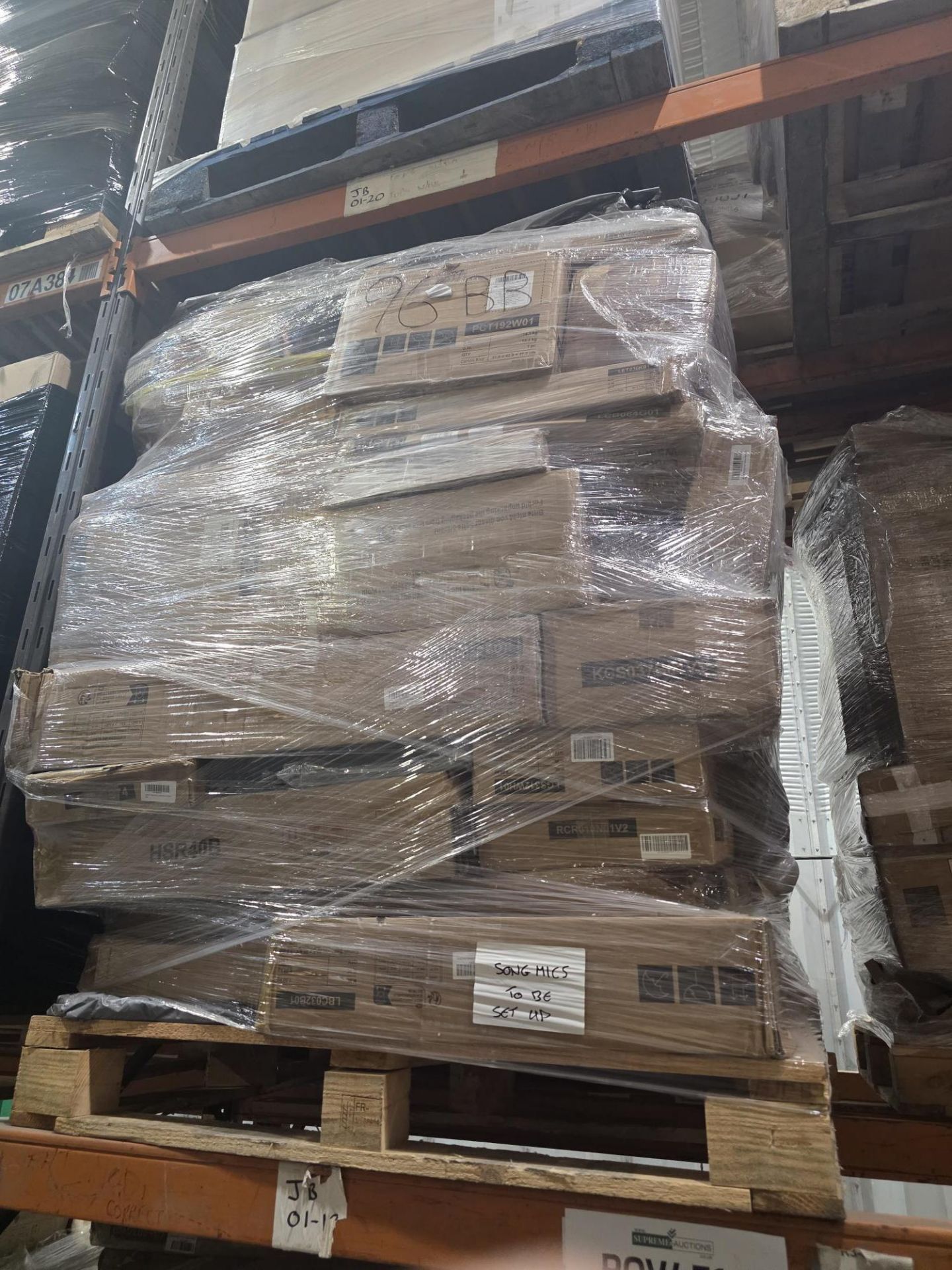 Large Pallets of Songmics Mail Order Customer Returns – Unchecked Stock. Customer returned stock - Image 2 of 9
