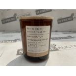 10 X BRAND NEW PECKSNIFFS AROMATHERAPY RE-CHARGE FRAGRANCED CANDLE 100G CINNAMON AND GINGER