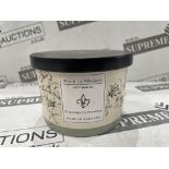 10 X BRAND NEW POR LA MAISON JEFF BANKS SCENTED CANDLES 300G RRP £52 EACH (72132) (LOC: 42.15-