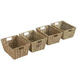 Boxed Set of 4 Seagrass Baskets-SR5(2.3)