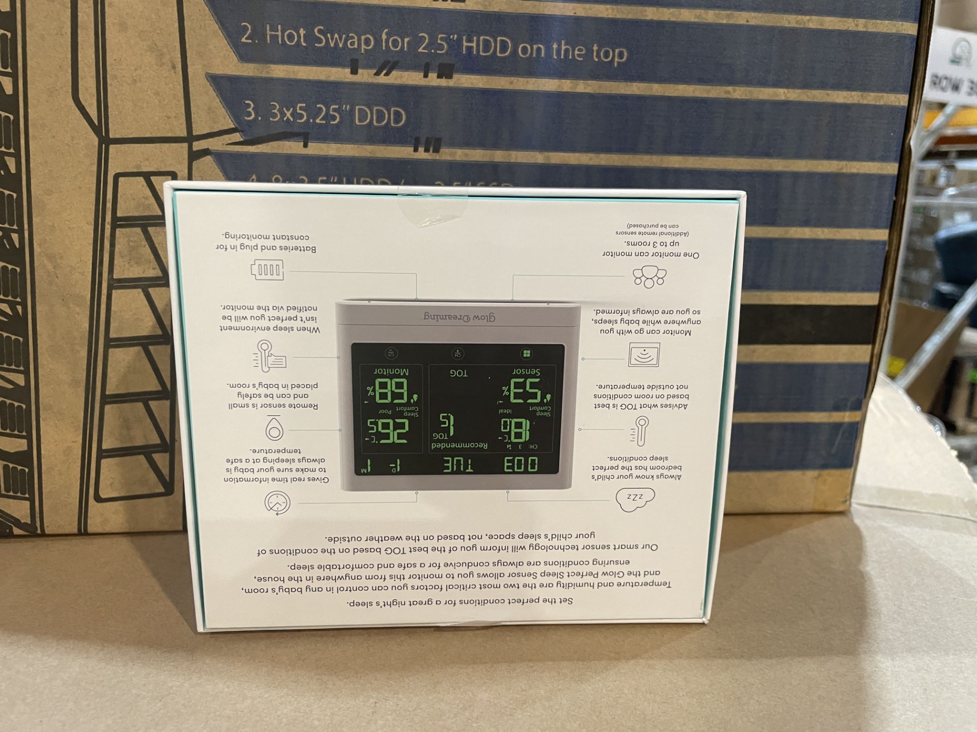 10 X BRAND NEW GLOW DREAMING GLOW PERFECT SLEEP SENSORS RRP £99 EACH (LOC: 36.1-AA1192) - Image 2 of 2