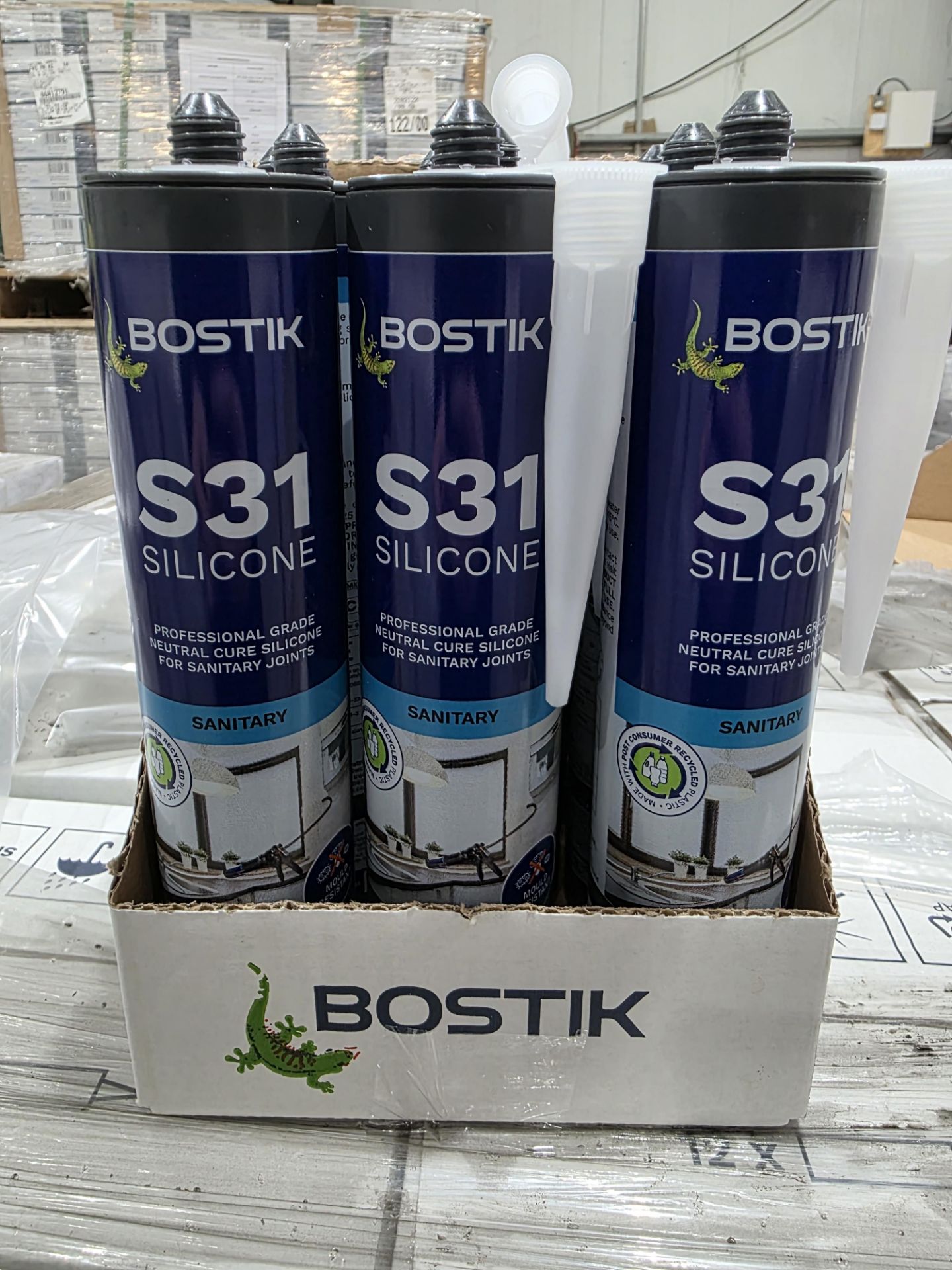 36 x Bostik Pro S31 Sanitary Silicone 310ml Clear. RRP £12.49 per tube. • +/- 25% flexibility •
